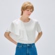 クロエンス(cloenc)の【マシンウォッシュ】ラッフルプルオーバー1