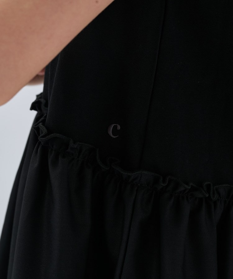 クロエンス(cloenc)の【マシンウォッシュ】ドッキングチュニックTシャツ14