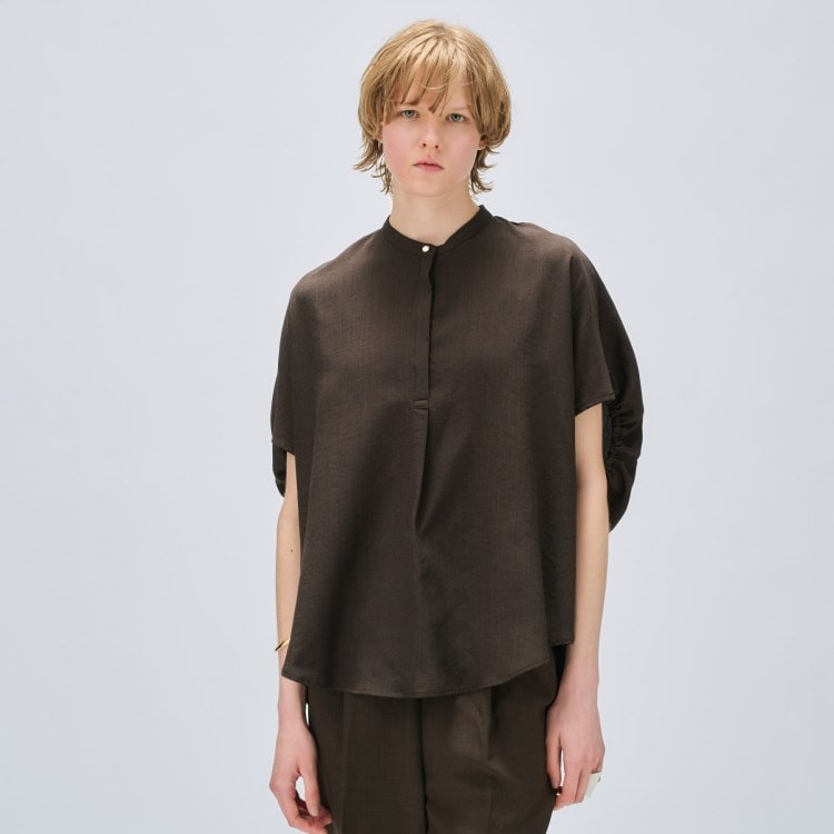 クロエンス(cloenc)の【UVカット／接触冷感／セットアップ】ドライタッチバルーンフォルムブラウス シャツ・ブラウス