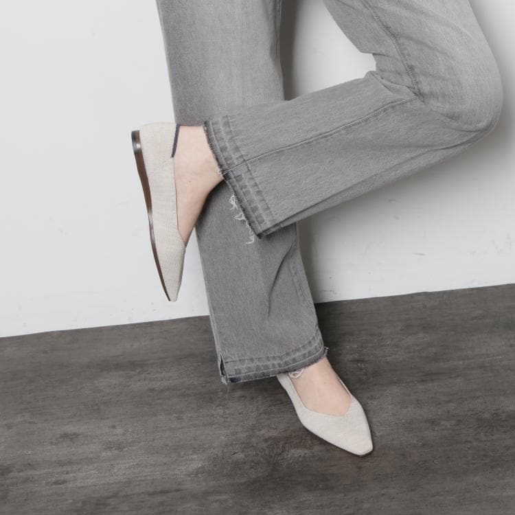 エスぺランサ　バイイング(ESP BUYING)のOito和紙フラットパンプス パンプス