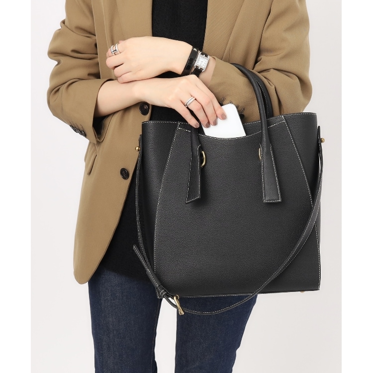 トフアンドロードストーン(レディース)(TOFF&LOADSTONE(Ladies))の【CLASSY.4月号掲載】コロントート ライトシュリンク トートバッグ
