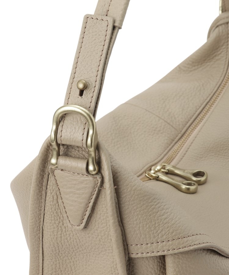 ブラスボタン 2WAY ショルダー(L)(ショルダーバッグ ブラスボタン 2WAY ショルダー(L)(ショルダーバッグ