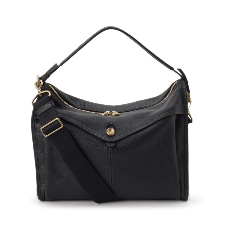 ブラスボタン 2WAY ショルダー(L)(ショルダーバッグ ブラスボタン 2WAY ショルダー(L)(ショルダーバッグ