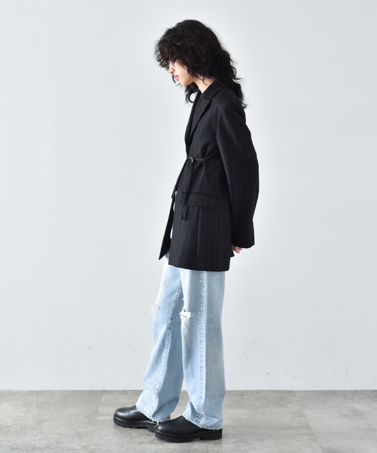 コードエー(CODE A)のCODE A ｜ belted oversized jacket12