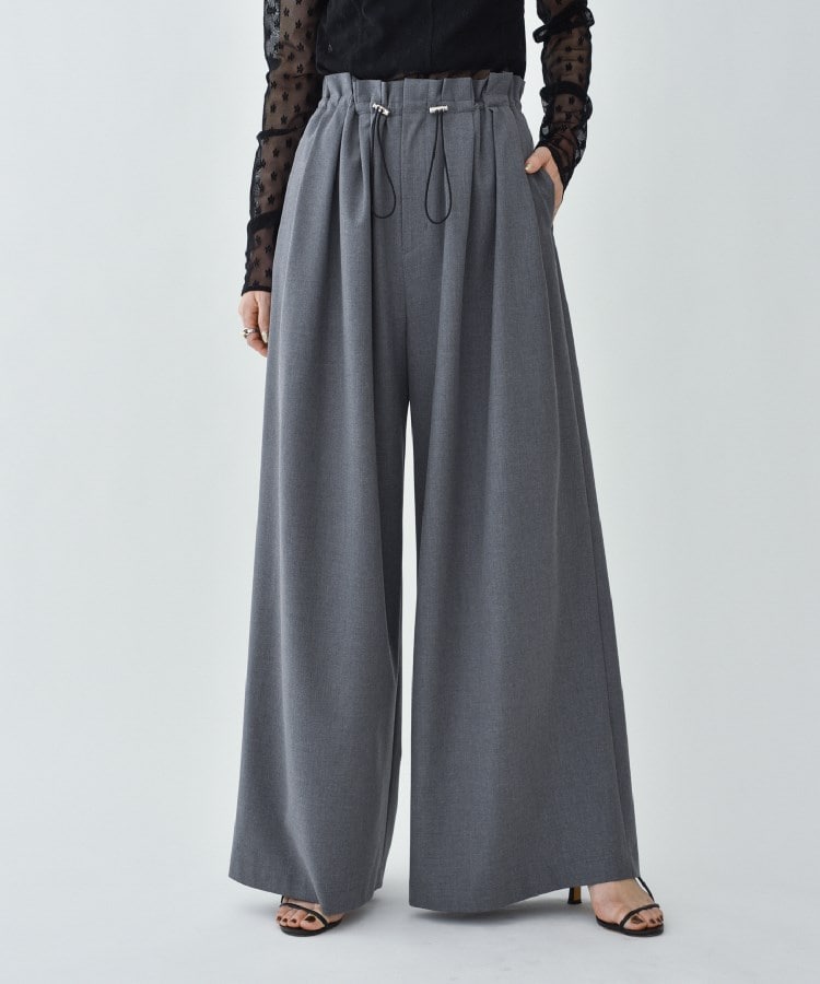 コードエー(CODE A)のCODE A ｜ super wide trousers グレー(012)