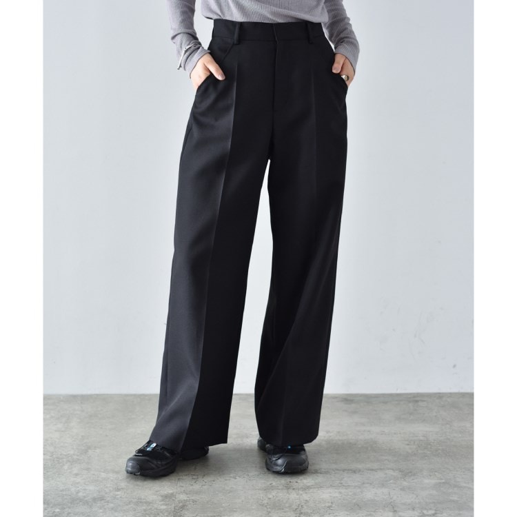 コードエー(CODE A)のCODE A | high waist trousers フルレングスパンツ