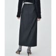 コードエー(CODE A)のCODE A ｜ wool stripe slit long skirt2