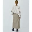 コードエー(CODE A)のCODE A ｜ wool stripe slit long skirt14