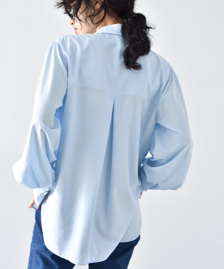 CODE A ｜ long point collar oversized shirt