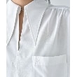 コードエー(CODE A)のCODE A ｜ long point collar oversized shirt8