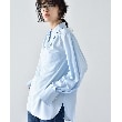 コードエー(CODE A)のCODE A ｜ long point collar oversized shirt16
