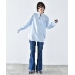 コードエー(CODE A)のCODE A ｜ long point collar oversized shirt19