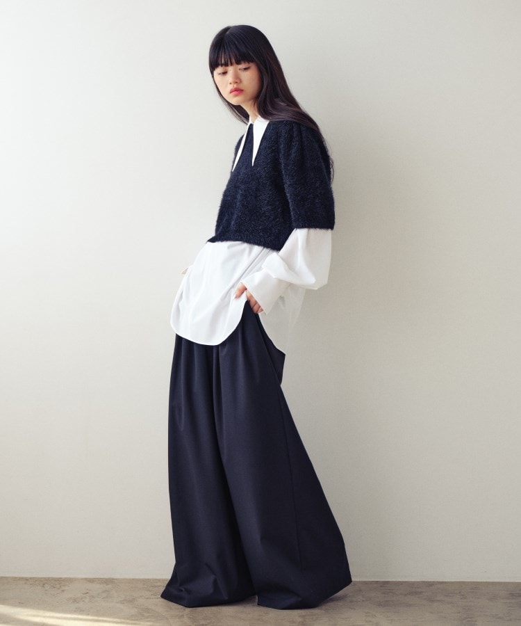 shaggy cropped tops(ニット/セーター) | CODE A(コードエー shaggy cropped tops(ニット/セーター) | CODE A(コードエー