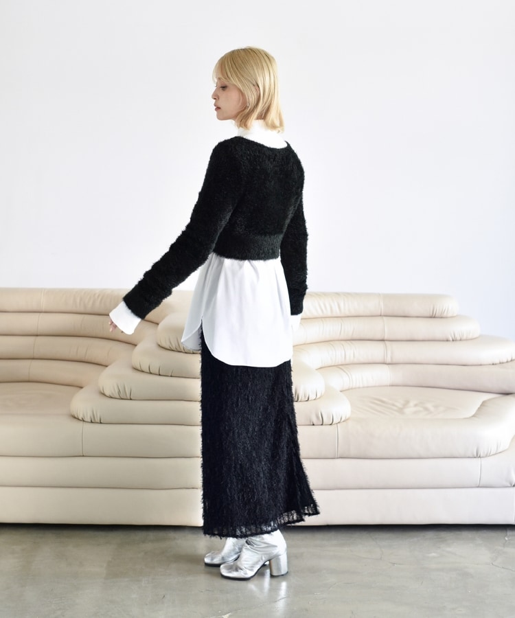 コードエー(CODE A)のCODE A ｜ feather long skirt19