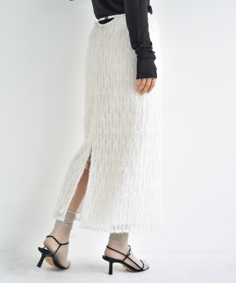 2WAYオープンスリットロングスカート / 2way Open Slit Long