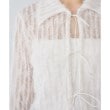 コードエー(CODE A)のCODE A ｜ front ribbon feather blouse17