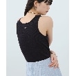 コードエー(CODE A)のamerican sleeve tank ブラック(019)