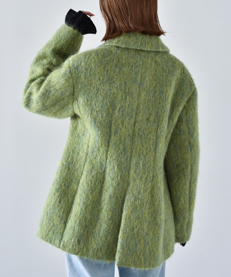 コードエー(CODE A)のCODE A | waist shape shaggy coat12