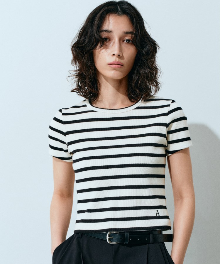 CODE A | open back mini tops(カットソー) | CODE A(コードエー