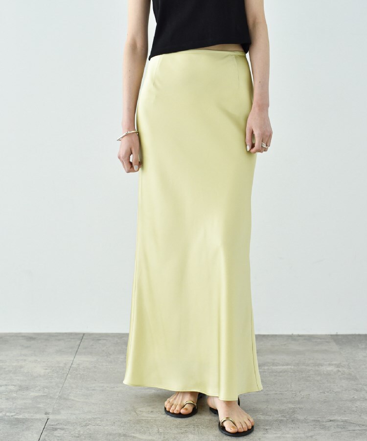 CODE A | satin mermaid skirt(マキシ・ロングスカート) | CODE A