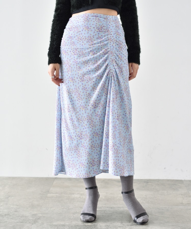 コードエー(CODE A)のCODE A | flower print skirt1