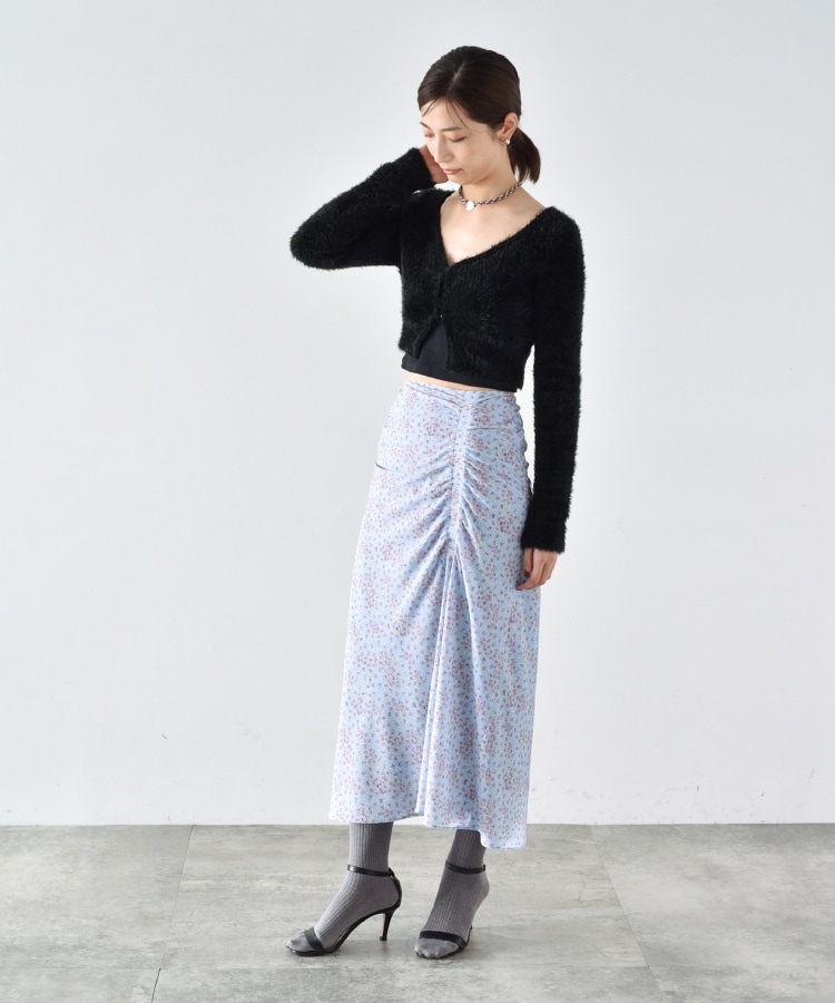 コードエー(CODE A)のCODE A | flower print skirt3
