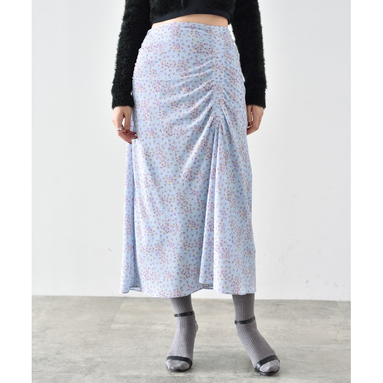 コードエー(CODE A)のCODE A | flower print skirt