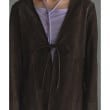 コードエー(CODE A)のfront ribbon leather jacket10