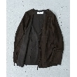 コードエー(CODE A)のfront ribbon leather jacket20
