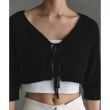 コードエー(CODE A)のcarl yarn 2way short cardigan2