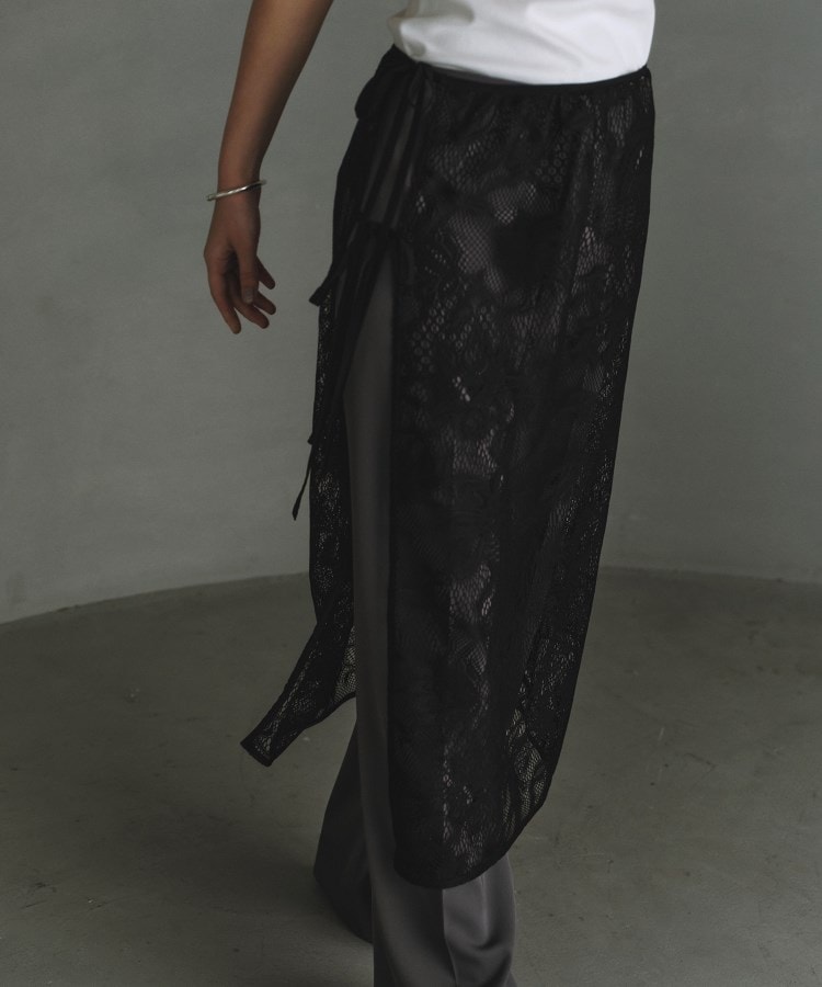 garden lace wrap skirt(マキシ・ロングスカート) | CODE A garden lace wrap skirt(マキシ・ロングスカート) | CODE A