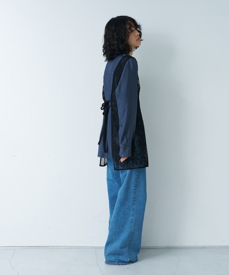 コードエー(CODE A)のgarden lace 2way blouse9