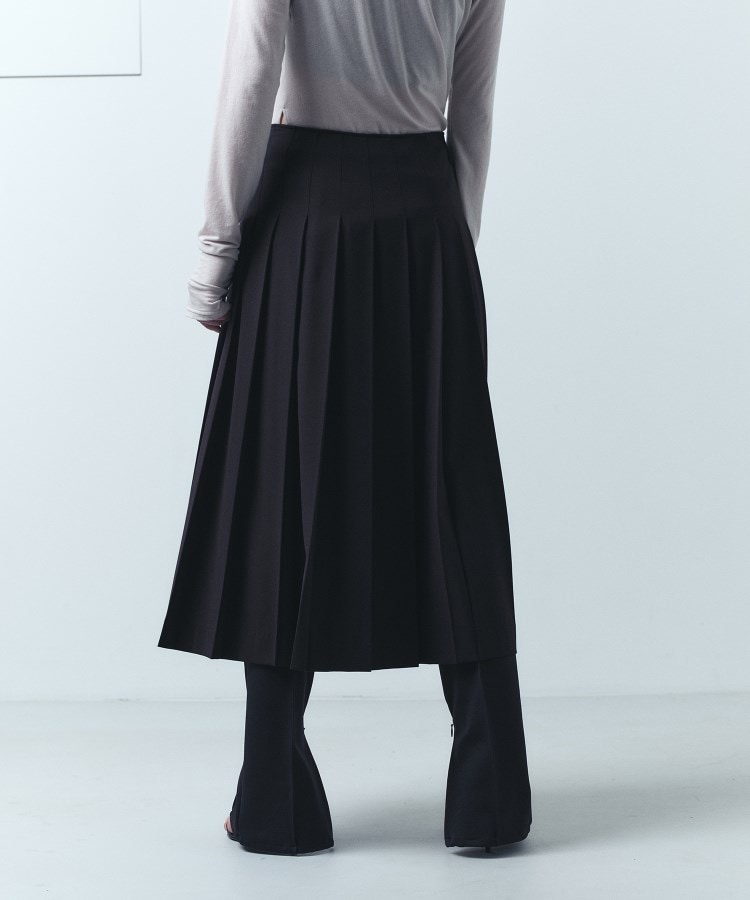 コードエー(CODE A)のpleated gabardine skirt10