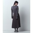 コードエー(CODE A)のpleated gabardine skirt5