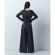 コードエー(CODE A)のsheer gathered jersey top8