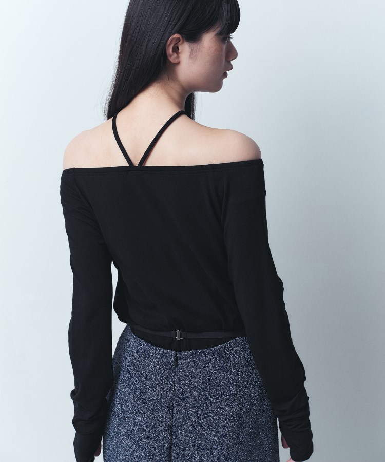 コードエー(CODE A)のoff－shoulder jersey top17