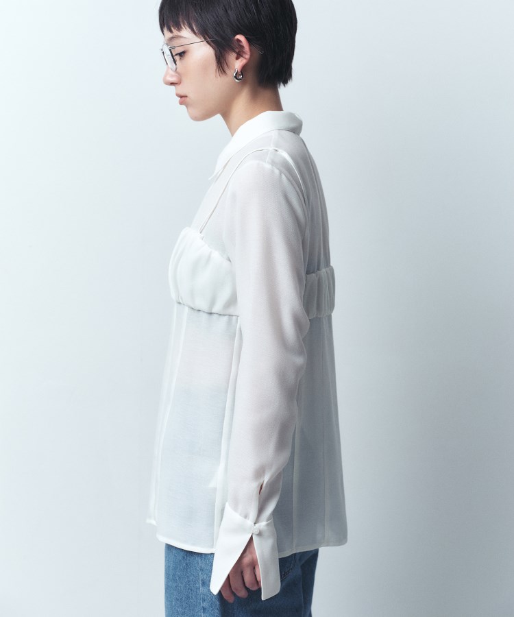 コードエー(CODE A)のwool blend viyella slim fit shirts12