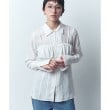 コードエー(CODE A)のwool blend viyella slim fit shirts ホワイト(001)