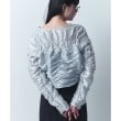 コードエー(CODE A)のgathered shiny blouse3