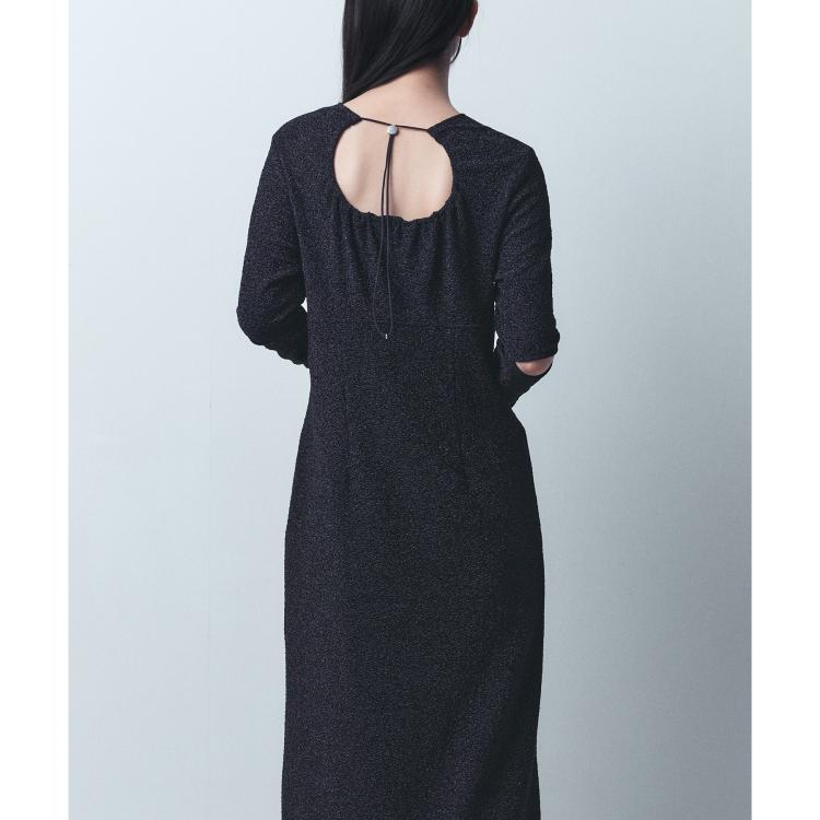コードエー(CODE A)のopen back lame dress マキシ・ロングワンピース