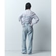コードエー(CODE A)のLyocell stripe blouse6