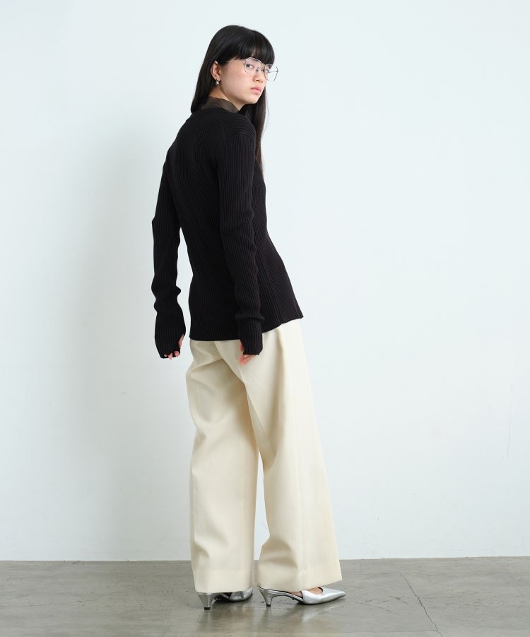 コードエー(CODE A)のfronthook knit cardigan4