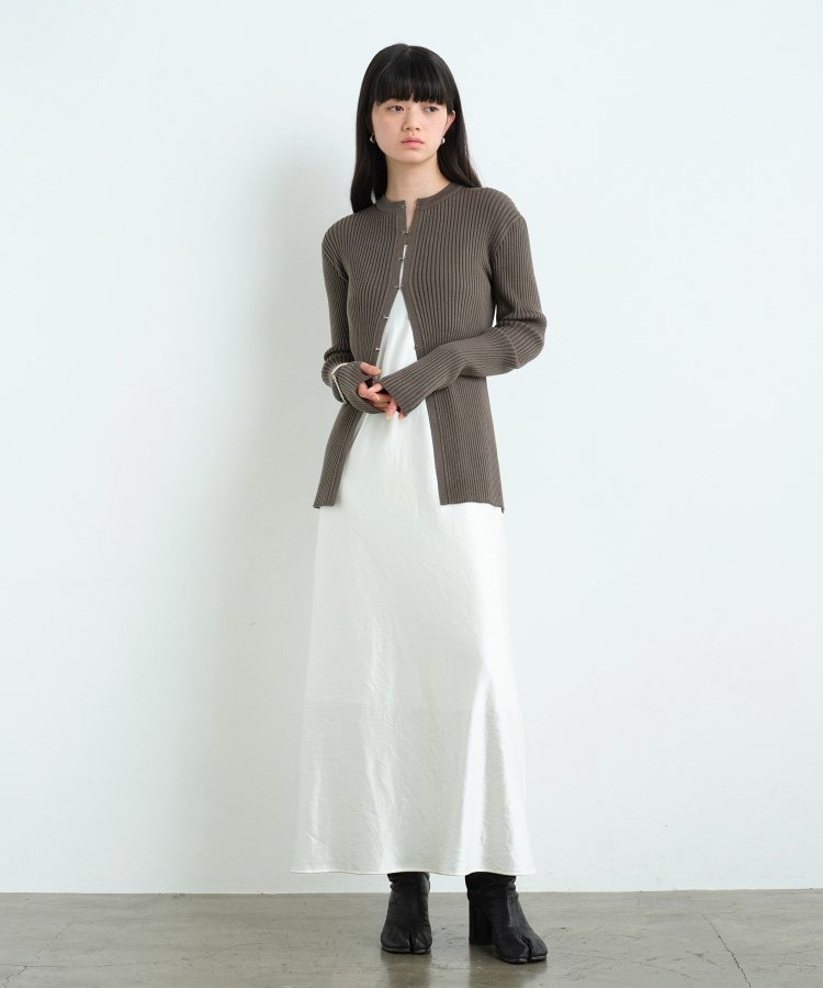 コードエー(CODE A)のfronthook knit cardigan7