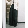 コードエー(CODE A)のpleated wide leg trousers チャコールグレー(013)