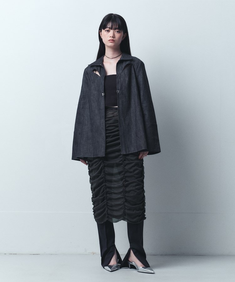 コードエー(CODE A)のfronthook shirt jacket10