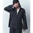 コードエー(CODE A)のfronthook shirt jacket チャコールグレー(013)