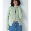 コードエー(CODE A)のmelange knit pullover ライトグリーン(020)