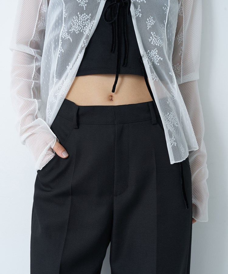 コードエー(CODE A)のhigh waist trousers6