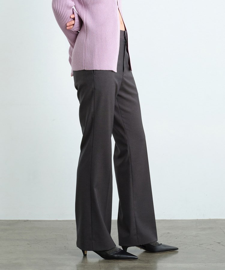 コードエー(CODE A)のgabardine semi flare pants9