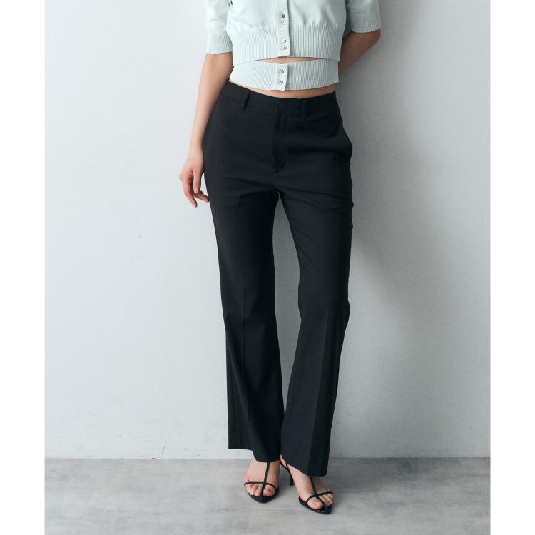 コードエー(CODE A)のgabardine semi flare pants フルレングスパンツ